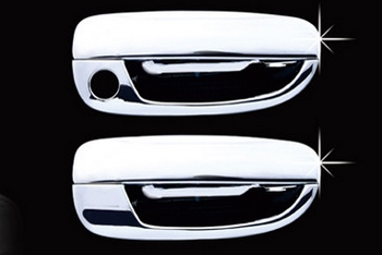 Хромированные накладки на ручки дверей Autoclover - Hyundai Accent 2001-2005 ТагАЗ - Автоаксессуары и тюнинг