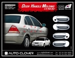 Хромированные накладки на ручки дверей Autoclover - Nissan Almera 2002-2009