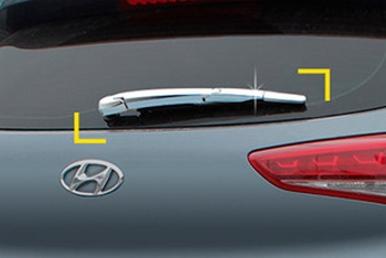 Хромированные накладки на стеклоочиститель Kyoungdong - Hyundai Tucson III 2015-2021 - Автоаксессуары и тюнинг