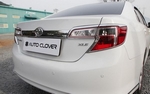 Хромированные накладки на задние фонари Autoclover - Toyota Camry 2011-2017