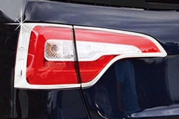 Хромированные накладки на задние фонари Autoclover - KIA Sorento II FL 2013-2020 - Автоаксессуары и тюнинг