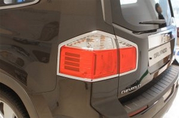 Хромированные накладки на задние фонари Autoclover - Chevrolet Orlando 2011-2025 - Автоаксессуары и тюнинг