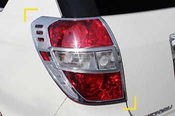 Хромированные накладки на задние фонари Kyoungdong - Chevrolet Captiva 2006-2018 - Автоаксессуары и тюнинг