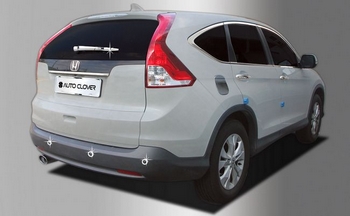 Хромированные накладки на задний стеклоочиститель Autoclover - Honda CR-V IV 2012-2016 C280