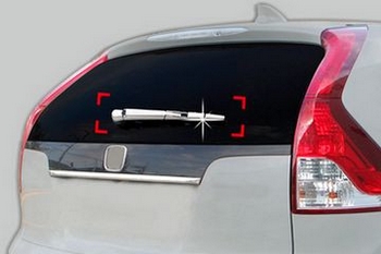 Хромированные накладки на задний стеклоочиститель Autoclover - Honda CR-V IV 2012-2016 - Автоаксессуары и тюнинг