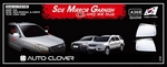 Хромированные накладки на зеркала без поворотника Autoclover - KIA Sportage II 2004-2009