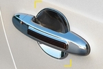 Хромированные накладки под ручки дверей Kyoungdong - Hyundai ix35 2009-2015