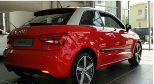 Audi A1 2010  - по нв дверные молдинги на двери Rider F-25 - Автоаксессуары и тюнинг