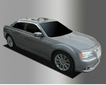 Chrysler 300 c   2011 2012 2013 2014 2015 2016  дефлекторы оконные
