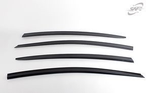 Дефлекторы на боковые окна темные Kia Cerato 3 2012 по 2019 partID:9043qw - Автоаксессуары и тюнинг