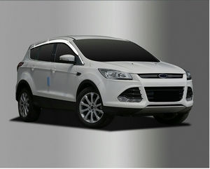 Форд Куга 2013 - 2021 г  хромированные  дефлекторы боковых окон из 6 +2 частей - Автоаксессуары и тюнинг