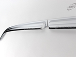 Хромированные дефлекторы на боковые окна Kia Sportage  2004-2010