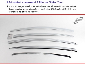 Хромированные дефлекторы на окна Kia Cerato 2013 - 2019 partID:9087qw - Автоаксессуары и тюнинг