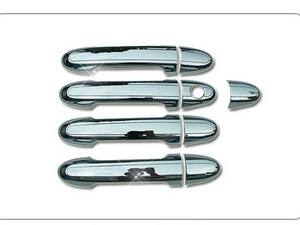 Хромированные накладки на ручки дверей Hyundai Santa Fe (2006-2011) - Автоаксессуары и тюнинг