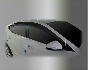 Hyundai Elantra AD  дефлекторы боковых окон из 4штук - Автоаксессуары и тюнинг