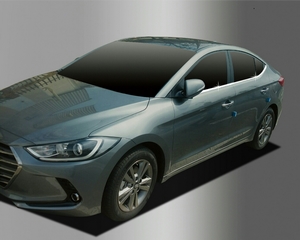 Hyundai Elantra (хром пакет) молдинги на низ окон partID:4846qe - Автоаксессуары и тюнинг