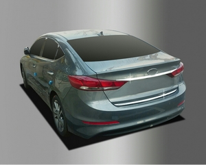 Hyundai Elantra накладки на багажник хром - Автоаксессуары и тюнинг