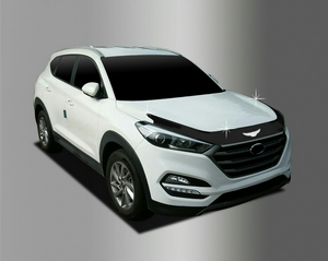 Hyundai Tucson 2016 - 2017  дефлектор капота из 3 частей - Автоаксессуары и тюнинг