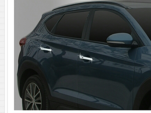 Hyundai Tucson 2016 комплект накладок на ручек хром partID:4898qw - Автоаксессуары и тюнинг