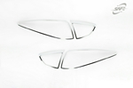 Hyundai Tucson ix35 2014 -2015  ободки хромированные на фонари