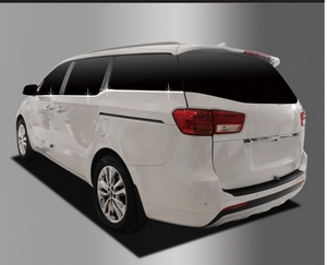 Kia Carnival 3   c 2014 - 2021 хромированные накладки на низ стекол 8 штук Auto clover Ю.Корея - Автоаксессуары и тюнинг