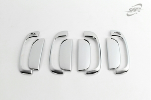 Kia Rio  2005 - 2010 хромированные накладки на ручки дверей - Автоаксессуары и тюнинг