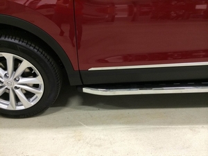 Комплект алюминиевых порогов ARP DELUX Nissan Qashqai (2014 по н.в.) - Автоаксессуары и тюнинг