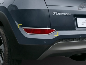 Молдинги противотуманных фар (перед.+заднии) Hyundai Tucson 2015/  Hyundai Tucson III - Автоаксессуары и тюнинг