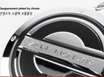 Накладка на лючок бензобака Hyundai Santa Fe (CM)  (2006-2011)
