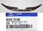 Накладка решётки радиатора верх (хром) Hyundai ix35 (2009 по н.в.) partID:6401qw
