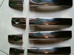 Накладки на дверные ручки, нерж. Ssang Yong Rexton II 2008 по 2015