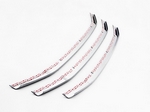 Накладки на решетку радиатора хромированные 3шт в комплекте  Hyundai Elantra md 2014 по 2016