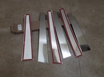 SsangYong actyon sports 2006 - 2012 накладки стальные из нержавейки на стойки дверей 6части partID:5026qw