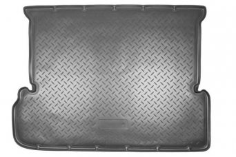 Коврик в багажник Toyota Labd Cruiser Prado 150 2009-2013 7 мест длинный полиуретан черный