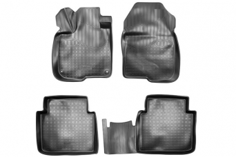Коврики в салон Honda CRV V полиуретан 3D черные