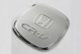 Накладка на лючек бензобака Honda CRV IV хромированная