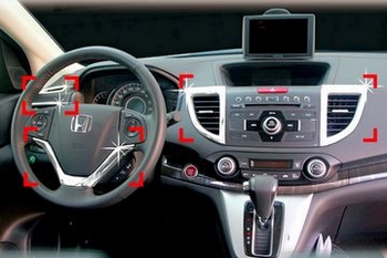 Накладки для салона хромированные Autoclover - Honda CR-V IV 2012-2016 - Автоаксессуары и тюнинг
