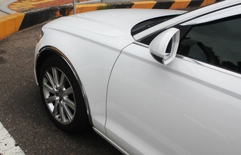 Накладки на колесные арки хромированные Autoclover - Audi A6 2011-2017 C603