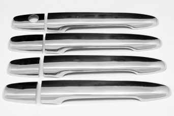 Накладки на ручки Mitsubishi Lancer X нержавеющая сталь
