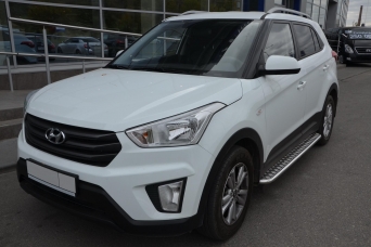 Пороги Hyundai Creta площадка