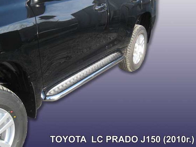 (TOP018) Пороги с листом ф57 Toyota LC Prado 150 New 2009