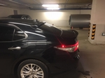 Toyota Camry 2018 спойлер крышки багажника - черный