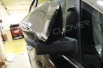 Хром накладки на зеркала D847 Toyota Fortuner 2016 (Autoclover)