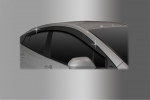 Дефлекторы затемненные, черные, дверные Toyota Prius prime 2017