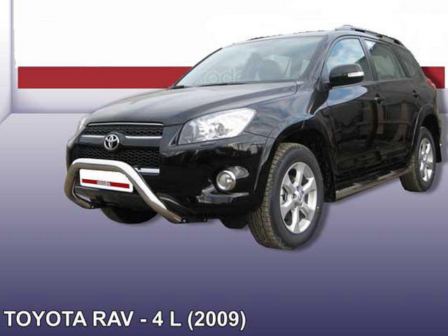 (TR006-09L) Кенгурятник *мини* ф76 Toyota RAV-4 (2010) длинная база