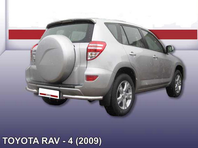 (TR4016-09) Уголки задние ф57 Toyota RAV 4 New 2009 короткая база
