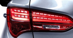 Фонари задние светодиодные Hyundai Santa Fe 2012  по н.в. (Santa Fe DM) - Автоаксессуары и тюнинг