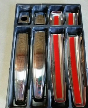 Накладки на дверные ручки, нержавейка Chevrolet Captiva 2006 по 2016 - Автоаксессуары и тюнинг