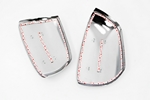 Kia Picanto 2011 - 2017 хромированные накладки на зеркала 2шт partID:1913qw