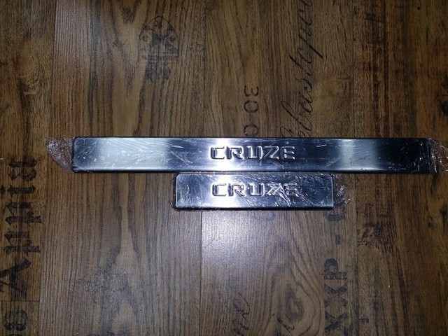 Накладки на дверные пороги Chevrolet Cruze 2009 по н.в. partID:212as 1607091